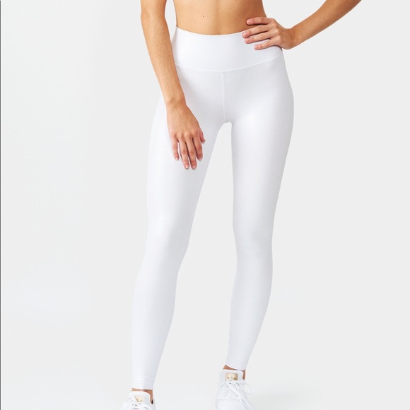 Luminous shine white liquid legging yoga align Alo - Picture 2 of 5